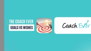 Infographic comparing the concepts of goals and wishes